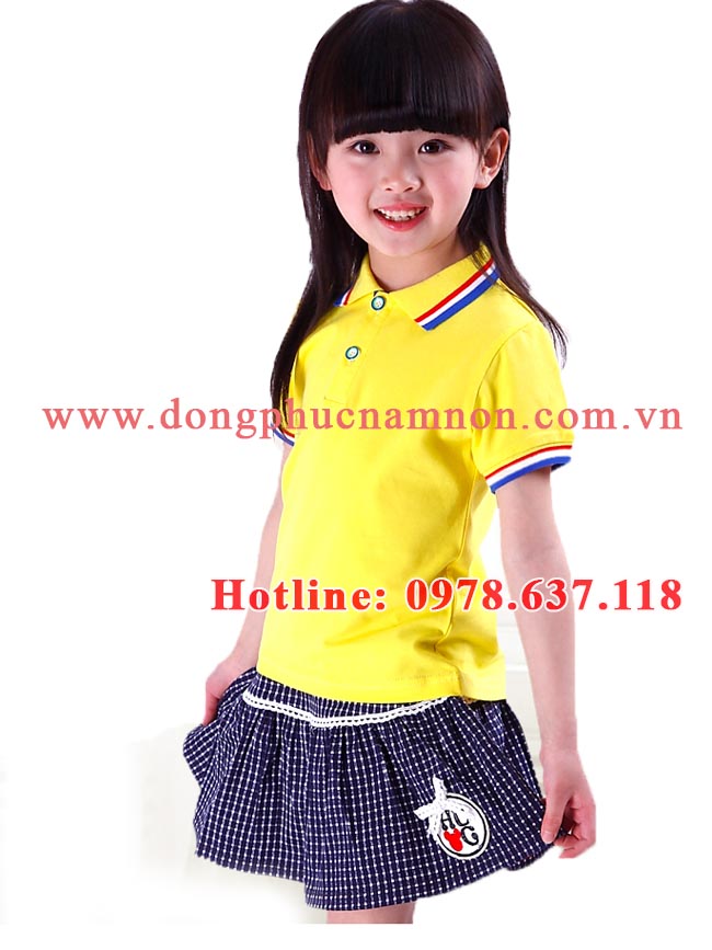 Mẫu đồng phục mầm non - DPMN22 | Mau dong phuc mam non